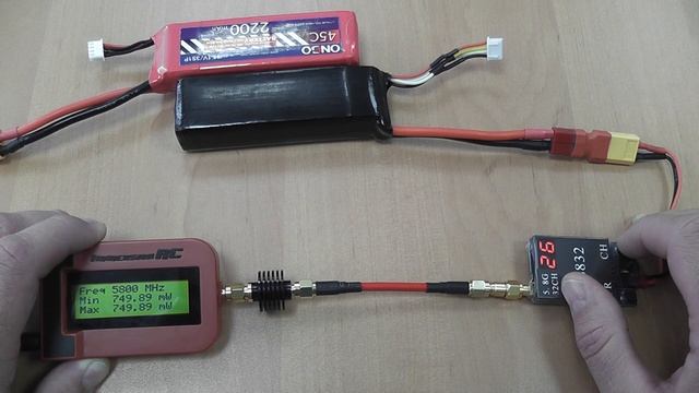 Тест видеопередатчика TS832