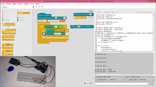 Mblock ile RFID RC522 Kart Kullanımı ve Karşılaşılabilecek Hatalar