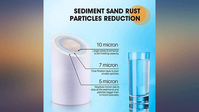 PUREPLUS 5 Micron 10" x 4.5" Whole House Big Blue Sediment Water Filter Replacement review
