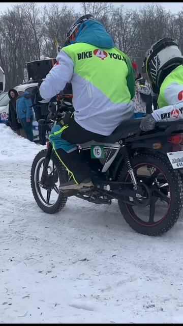 Альфа на двух моторах на Snow Dogs 2025 #shorts #alpha #motoland #bike4you #unimoto #sidecar #samara