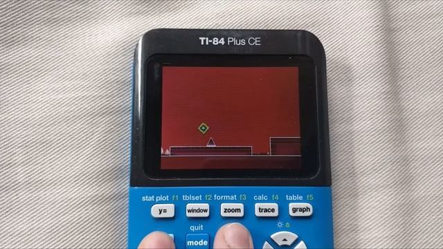 Geometry Dash On A Calculator!