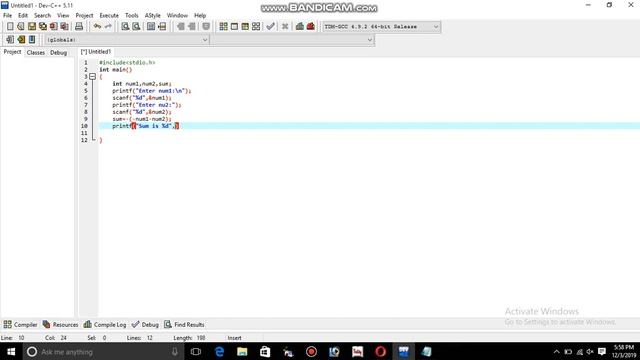 Sum of two number  without using '+' operator.Trick Question