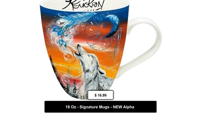 18 Oz - Signature Mugs - NEW Alpha