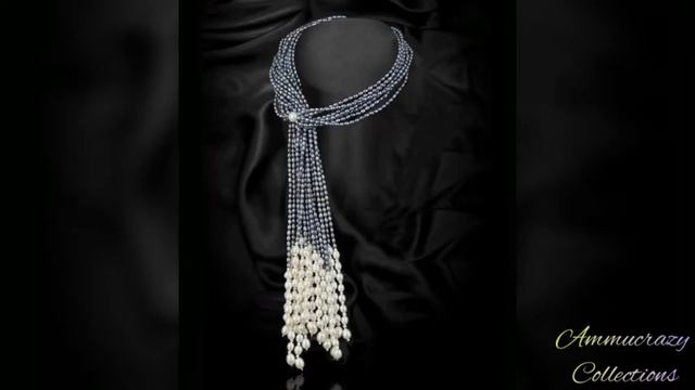 Twisted beaded necklace designs |  Beautiful beaded jewelry