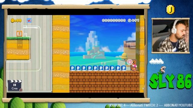 Super Mario Maker 2 - live premio di Jiren 10 - creiamo un livello super difficile