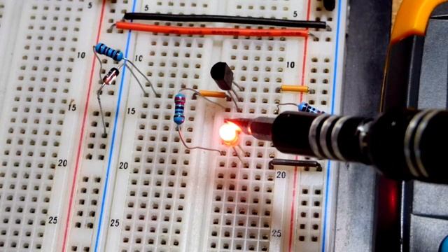 NPN BJT emitter follower improved zener diode circuit using 2N3904 bipolar junction transistor