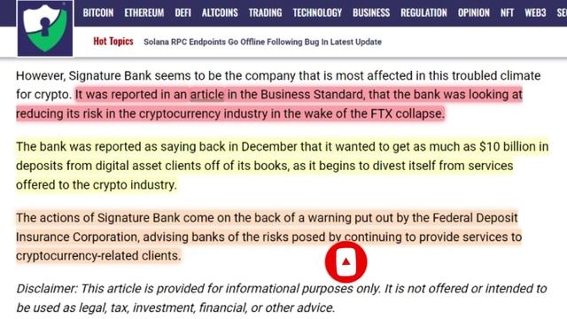 Is Binance in Trouble? Signature Bank Makes Major Move Against the Exchange