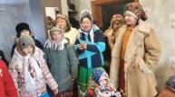 Устьуглинские друзья за 1000 км. от Чикоя Христа славят.