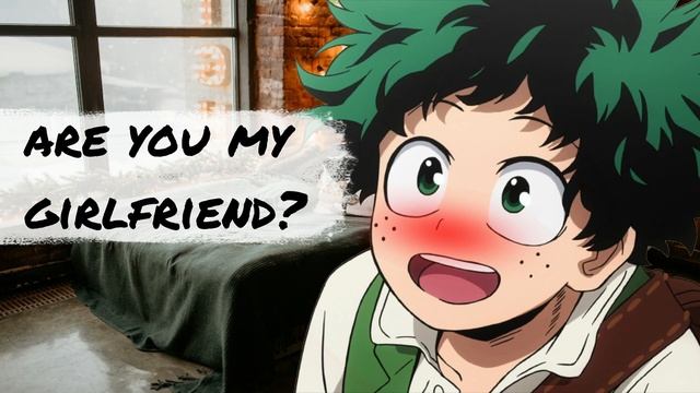 Comforting a tipsy Deku. (M4F)