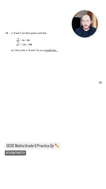 HOW TO SOLVE: GCSE Maths Grade 9 Practice Q14 #shorts