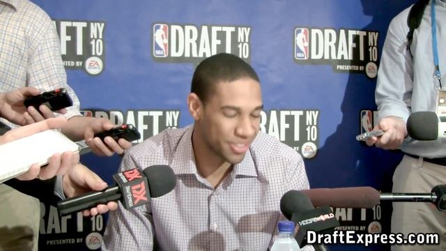Xavier Henry - 2010 NBA Draft Media Day - DraftExpress