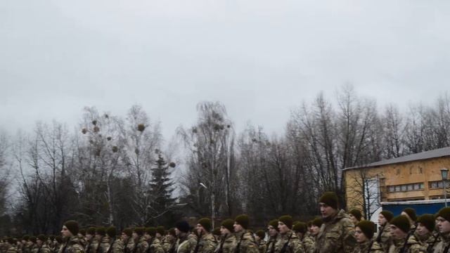 169-й Учебный Центр «Десна» присяга 10.12.2016