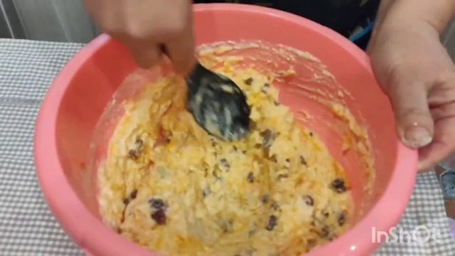Манник из тыквы с лимонным сиропом. Очень вкусный десерт.