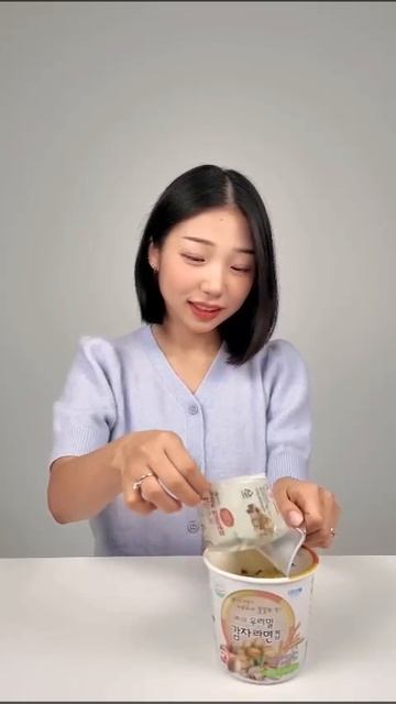 Корейская Вегетарианская лапша Атоми и Корейская Морская капуста Атоми
