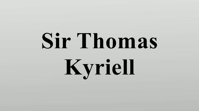 Sir Thomas Kyriell