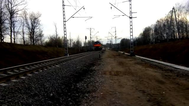 Тепловоз 2М62У-0105. БМО ж/д.
