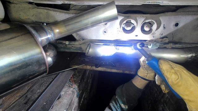 Выхлопная трасса с Твин луп Twin Loop для Subaru Impreza