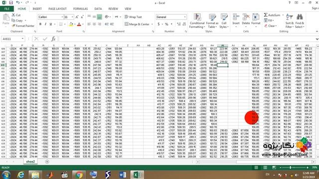 interpolation exploration excel درونیابی و برونیابی در اکسل