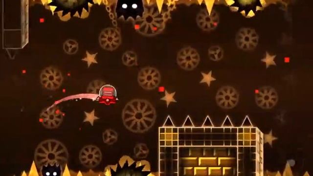Geometry Dash/Galaxy Purple 100% 3 coins
