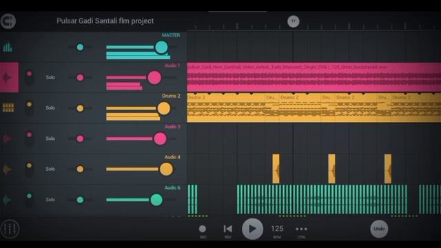 New Santali FIp project 2023 !! Pulsar Gadi !! Santali FIp-Fl studio mobile