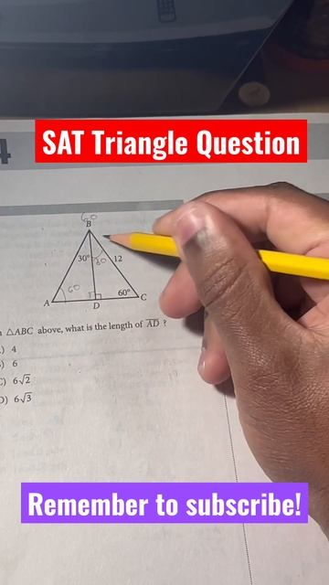 Trig Question| SAT Question #satmath #mathtrick #satmathhelp #math #satprep #algebra #geometry
