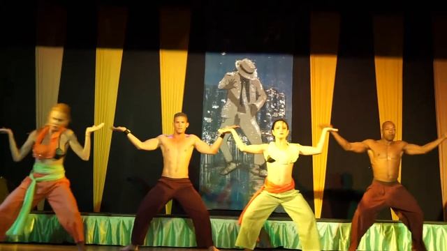 cuba   Music at Beach Melia Peninsula Varadero    Michael Jackson Homage Night 11