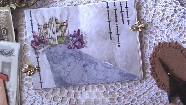 ASMR "Warlock" #scrspbooking #asmr #journaling #антистресс #сон