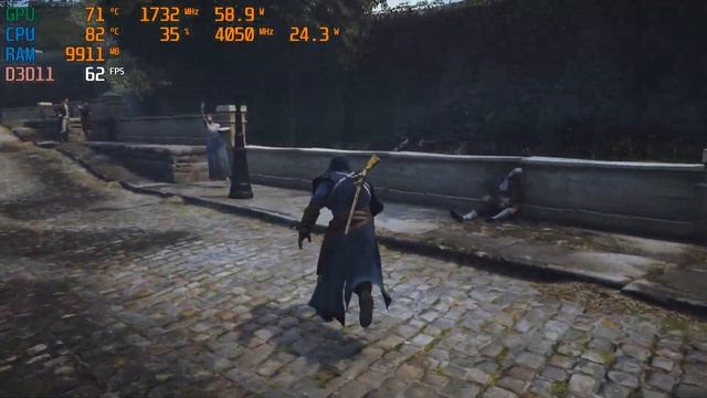 ~Assassin's Creed  Unity~ RTX 3050 VERY HIGH Graphics settings HP Pavilion Gaming 15