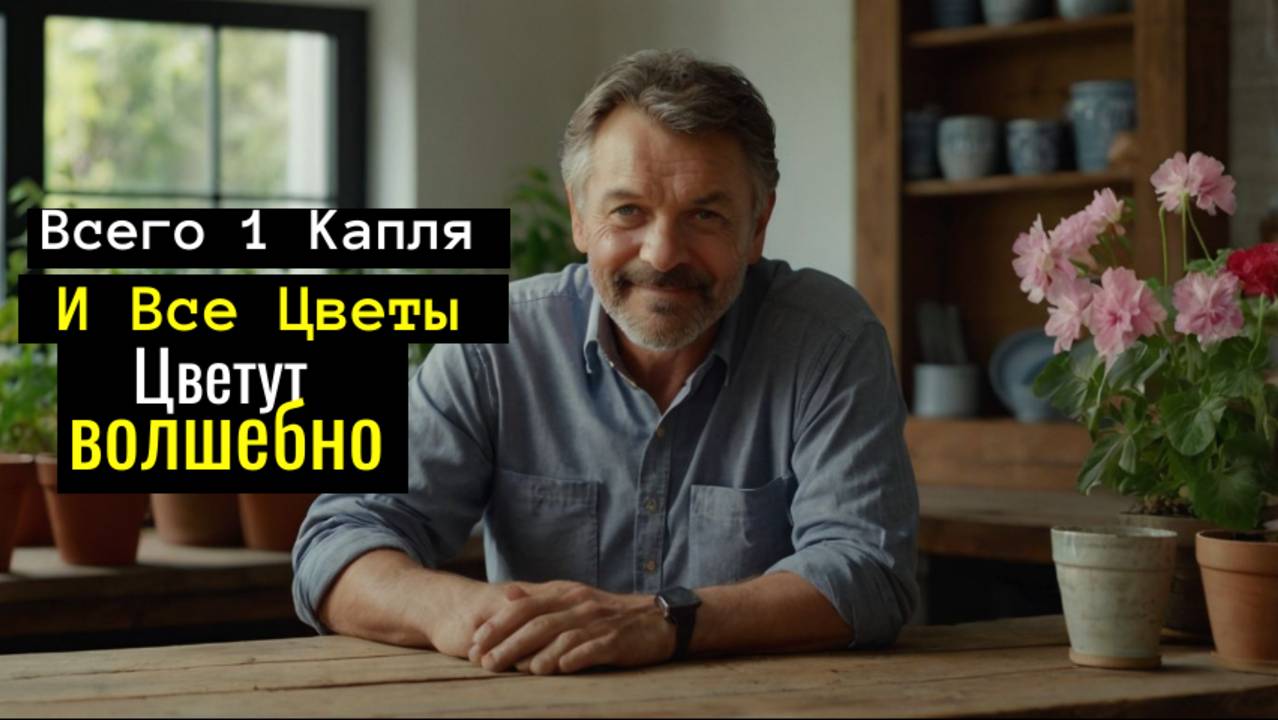 Я в шоке!  1 КАПЛЯ ПОД ВСЕ ЦВЕТЫ В ДОМЕ! ЦВЕТУТ ВОЛШЕБНО, РАСТУТ БЫСТРО! ЛУЧШЕЕ ДЛЯ ДОМАШНИХ ЦВЕТОВ