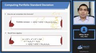 Portfolio Return and Variance (Calculations for CFA® and FRM® Exams)