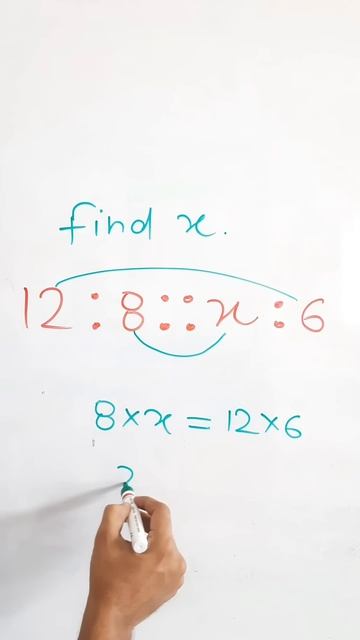 Find the value of x | How to find ratio | How to find the value of x | Ratio proportion