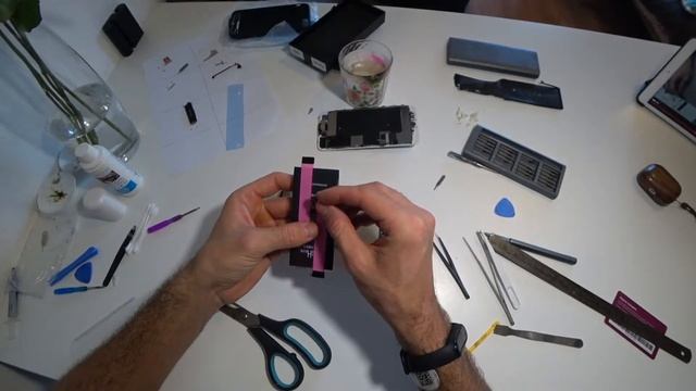 Как поменять аккумулятор для Iphone 8 Plus первый раз своими руками за 1 час