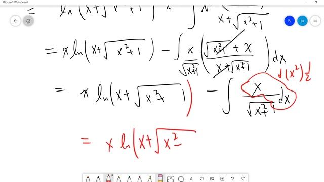 Integral of ln(x+sqrt(1+x^2)) and Integral of ln(x+sqrt(x^2-1))