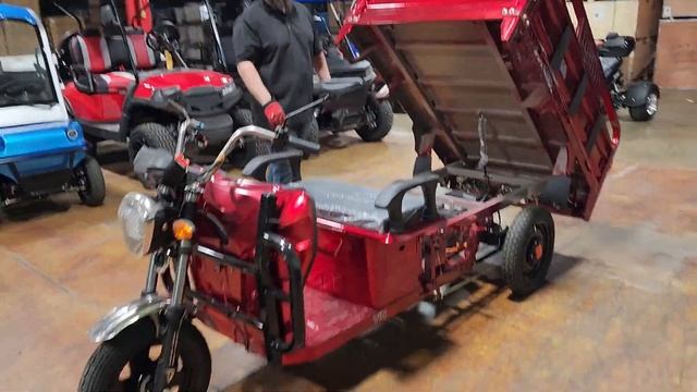 Tuck Tuck Electric Trike Rickshaw Truck 1000 Watt Available Now