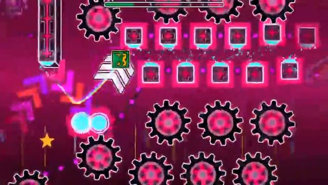 Geometry Dash: FUUUUUUUUUU "Fractured Circles" 48%