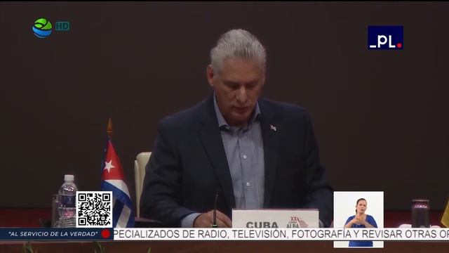 #Cuba XX Cumbre del @ALBATCP. Palabras de bienvenida. @DiazCanelB