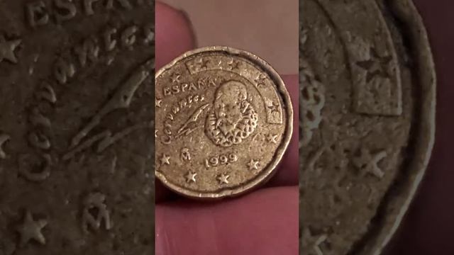 20 Cent 1999 Spanien Fehlprägung
