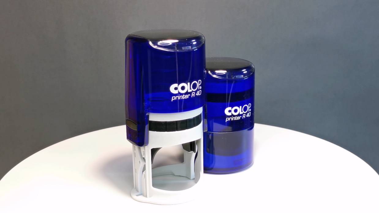 Colop Printer R40 Cover. Корпус индиго.