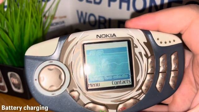 Nokia 3300 startup/shutdown & battery low/empty/charging - by Old Phones World