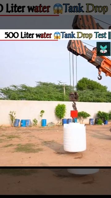 500 Liter😱water Tank Drop Test @MR. INDIAN HACKER @crazy XYZ @The Experiment TV #shorts #viralvideo