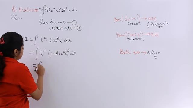 Class 12th – Integral of Sin^2 x Cos^7 x dx | Integrals | Tutorials Point