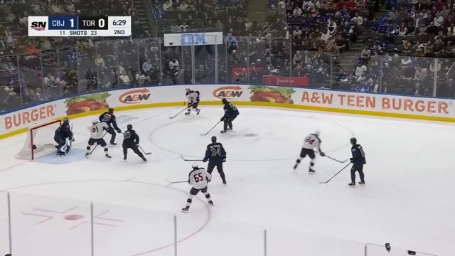 NHL Highlights | Blue Jackets vs. Maple Leafs - January 22, 2025