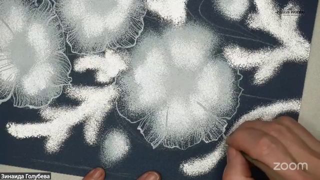 Мастер-класс "Серебряные цветы"