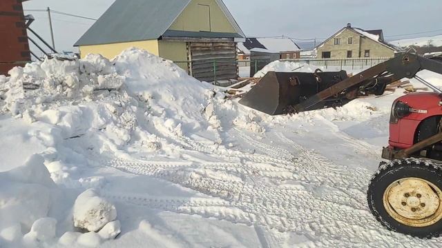 Раскапываем последние дрова. Завершение сезона.