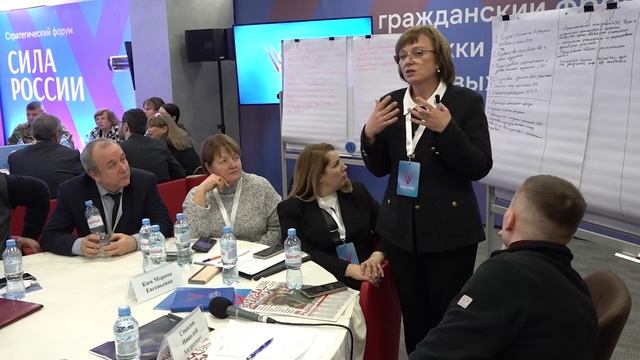 Провели в Донецке Стратегический форум «Сила России: гражданский фронт поддержки ветеранов боевых де