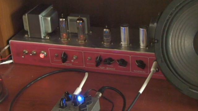 diy VOX AC15HW demonstration