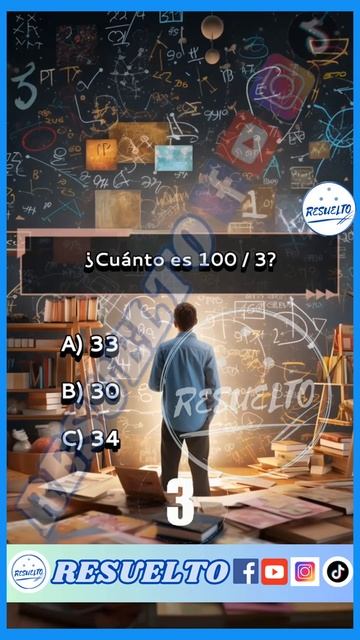 preguntas de matemática #adivinanza  #test  #matematicas