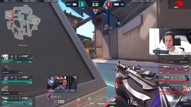 DEMON1 JETT! NRG vs MIBR - VCT Americas 2024 | VALORANT