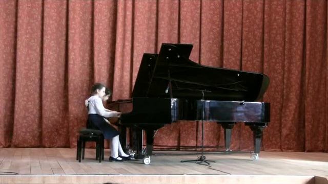 Ансамбль Аракелян Лейла и Гончарова Милана г. Кременки - Менуэт