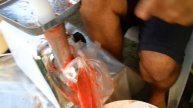 How to make tomato sauce with nova meat grinder
